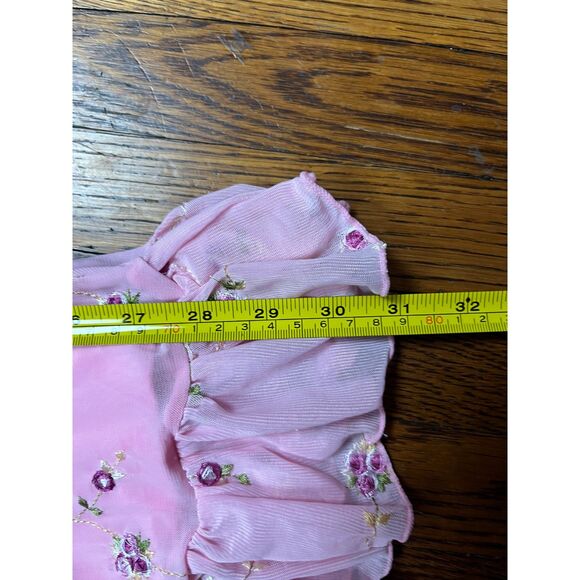 Sugar Thrillz Pink Floral Mini Dress - Picture 5 of 6